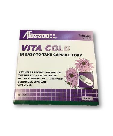 Afassco 581 Vita Cold Capsules - 50 / BX