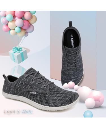Buy Barefoot Shoes for Men & Women | Minimalist Trail & Running Sneakers | Lightweight Slip-Resistant Zero Drop - EU Size 44 Gray - Buy Online on GoSupps.com