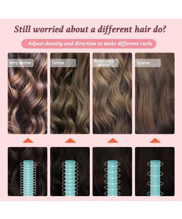 PINTAUR High Resilience Sponge Heatless Curling Rod Headband for Soft and Comfortable Heatless Curls - Cyan - Buy Online on GoSupps.com