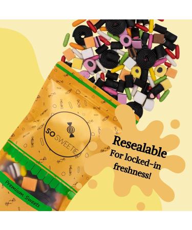 SoSweetie Liquorice Premium Sweet Mix - Delicious Assorted Flavors - Buy Online on GoSupps.com
