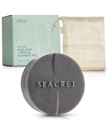 SEACRET Mud Soap with Foaming Net