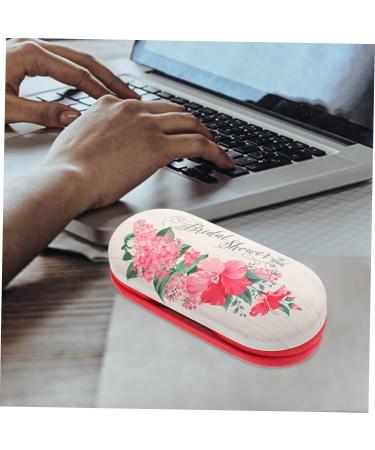 Solustrie Double-Lodged Glasses Case - Wear-Resistant Holder & Travel Accessories with Mirror Film | Ideal for International Shipping - Buy Online on GoSupps.com
