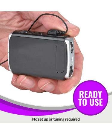 Pocket Sound Amplifier with Duo Mic/Ear - Personal Voice Enhancer by MEDca - Buy Online on GoSupps.com