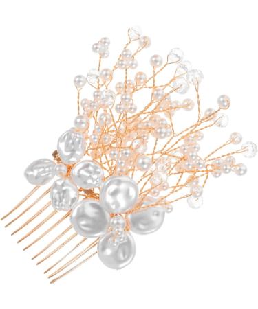 Beaupretty Accessories silver hair comb wedding hair accessories for brides hair accessories for women hair accessories for wedding bride hair side comb metals rhinestones Miss Comb - Buy Online on GoSupps.com