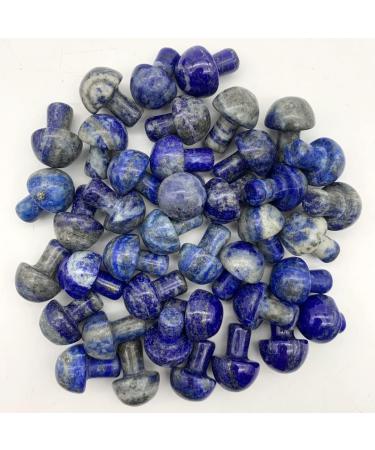 Natural Blue Lapis Lazuli Mushroom Shaped Polished QuartzStones Specimen Home Decoration s Can be Used for (Size : 2pcs) (Size : 2pcs) - Buy Online on GoSupps.com