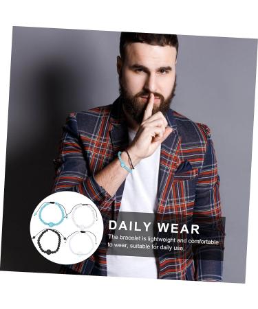 SEWOART Anti Motion Sickness Bracelet Set - Stylish Glasses & Friendship Bracelets for Seasickness Relief and Sport Activities - Buy Online on GoSupps.com