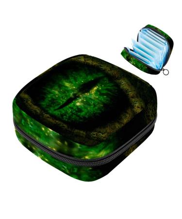 Javenproeqt 1 piece of women's bonds storage bag large ladies binding organizer reusable first period pocket for girls women women - 17 x 17 x 12 cm / natural mountain landscape multicolored 03