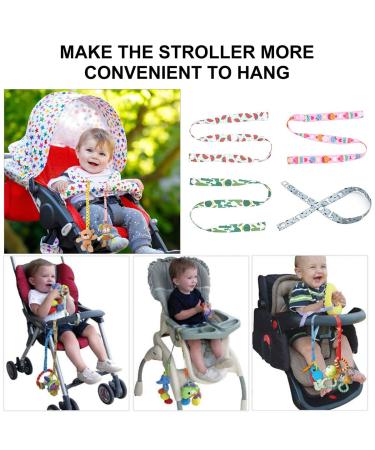 Adjustable Toy Belt Holder for Babies & Children - 4 Pack Stroller Pacifier & Bottle Holder Compatible with Car Seats & Sports Cars - Buy Online on GoSupps.com
