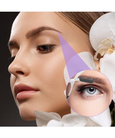 Precision Eyebrow Shears with Comb - Non-Slip Finger Handle Eyebrow Trimmer Scissors for Men & Women | 3 Pack Black - Buy Online on GoSupps.com