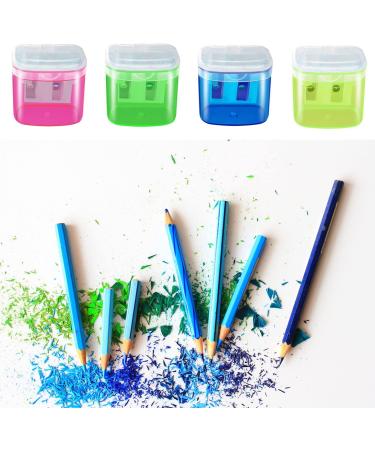 Gutyble 48 Pcs Manual Pencil Sharpeners with Lid  for School Office and Home - Buy Online on GoSupps.com