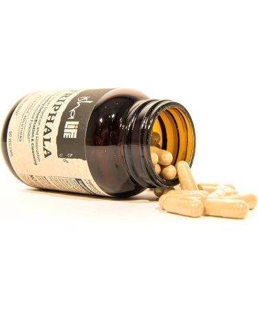 ISHA Organic Triphala Capsules - Natural Supplement 500 mg ea (90 Veg caps) - Buy Online on GoSupps.com