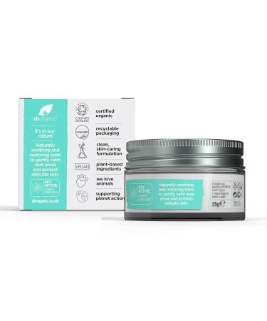 DR Organic Baby Po-Balm with Calendula - Natural Vegan Diaper Rash Cream for Sensitive Skin - 50ml Paraben & SLS-Free Dermatologically Tested - Buy Online on GoSupps.com