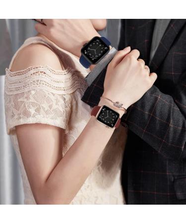 15 Pack Soft Silicone Apple Watch Bands for Women Men - Waterproof Sport Replacement Straps - Compatible with iWatch SE Series 8 7 6 5 4 3 2 1 - 15 Pack Color Options - 38mm/40mm/41mm - Buy Online on GoSupps.com