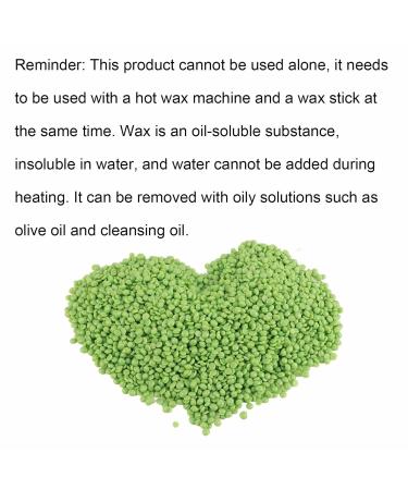 Liddy 500G Painless Hard Wax Beans for Women | Green Tea Tree Hair Removal Wax with Warmer Beads - International Shipping Available - Buy Online on GoSupps.com