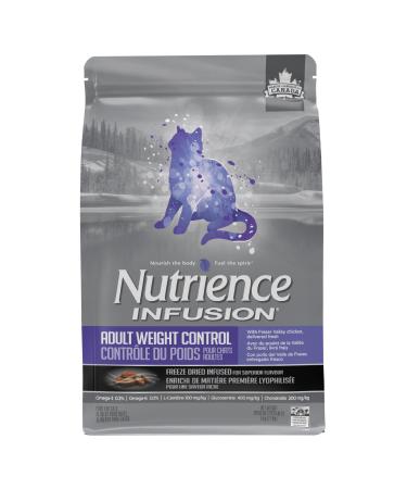 Nutrience Infusion Adult Weight Control Cat Food Chicken 5 kg (11 lb) Bag