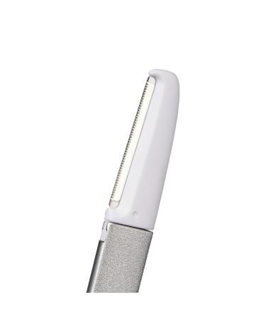 KISS SilkyEDGE Facial Hair Dermaplaner & Brow Shaper - Stainless Steel Tug-Free Hair Removal & Exfoliation 2 Replacement Blades - Buy Online on GoSupps.com