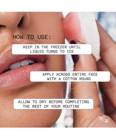 Pavitt Face Nice Ice Frozen Toner Pods Cryo Treatment with Niacinamide and Green Tea Reduces Puffiness - 3 Count | Limited Edition - Buy Online on GoSupps.com