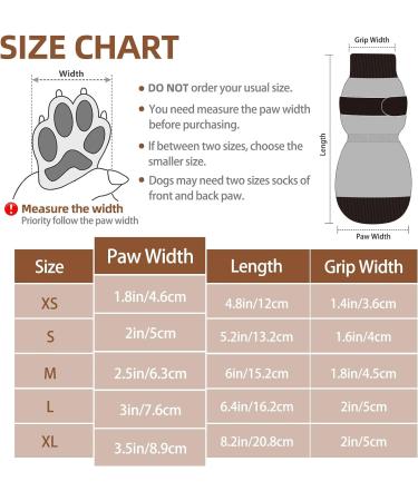 Pupeck Double-Sided Anti-Slip Dog Socks - 2 Pairs with Adjustable Straps for Indoor Use | Summer Paw Protection & Traction Control for Hardwood Floors - Small (Gray) - Buy Online on GoSupps.com