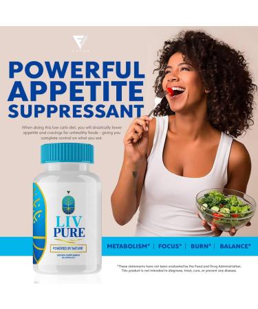 Fyvus Liv Pure Capsules - Liver Detox & Weight Loss Supplement | Live Pure Liver Cleanse | 60 Capsules for Health Support - Buy Online on GoSupps.com