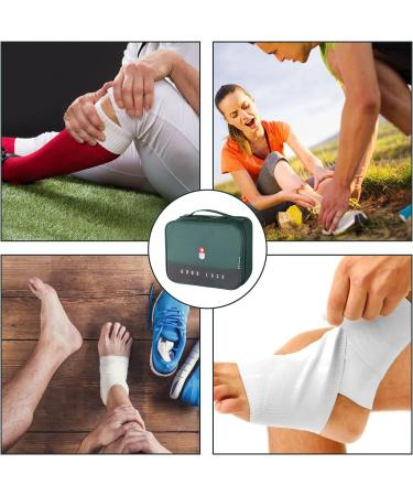 Large Capacity Waterproof Medicine Bag | Portable Medical Emergency Pocket for Home Office & Travel (Green) - Buy Online on GoSupps.com