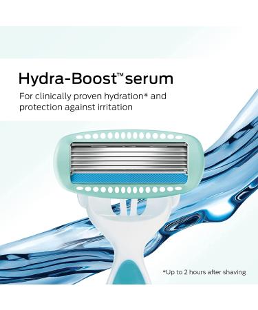 Schick Hydro Silk Sensitive Care Disposable Razors for Women - 9 Count, Pack of 3 (Green & White) - Buy Online on GoSupps.com