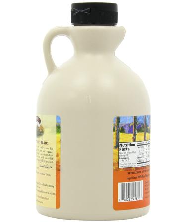 Coombs Family Farms Maple Syrup 32 Fl Oz - Pure Grade A Dark Color with Robust Taste, Frustration-Free Packaging - Buy Online on GoSupps.com