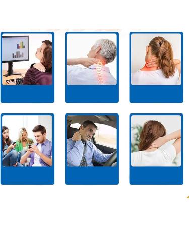 Neck Brace for Neck Pain Relief Cervical Collar for Sleeping Relieves Neck Pain and Spine Pressure Neck Collar After Whiplash or Injury yl-105023(2pcs-e) - Buy Online on GoSupps.com