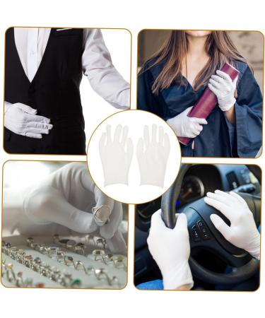 Uonlytech 12 Pair Spa Gloves Moisturizing Hand Gloves Stretch Special Formal Glove Hand Care Gloves Kitchen Cleaning Gloves Industrial Gloves Formal Tuxedo Gloves Medical Blush Work White S White - Buy Online on GoSupps.com