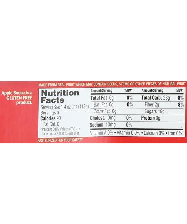 Musselman's Cinnamon Apple Sauce - 6 Pack of 4 oz Cups | Delicious & Convenient Snack - Buy Online on GoSupps.com