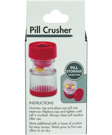 TheraCare Pill Crusher - Effortlessly Crush Pills for Easy Consumption | International Shipping Available - Buy Online on GoSupps.com