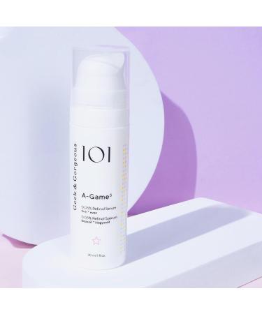 Geek & Gorgeous A-Game 5-0.05% Retinal Serum - Anti-Aging for Combination & Oily Skin - 30ml - Buy Online on GoSupps.com