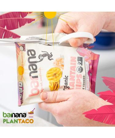 Barnana Organic Plantain Chips Himalayan Pink Salt Snack Size - Paleo Vegan Grain Free Chips 2 Ounce (Pack of 6) - Buy Online on GoSupps.com