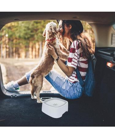 Yzzaoo Anti-Schwapp Dog Water Bowl - 1L No Drooling Perfect for Travel & Home Use - Buy Online on GoSupps.com