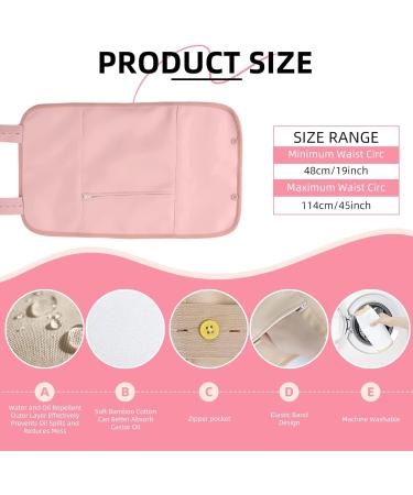 SHCHME 2 PCS Castor Oil Pack Reusable Castor Oil Pack Wrap Kit Organic Castor Oil Pack for Liver Detox with Storage Bag for Aid Sleep Digestive Constipation (Oil Not Included) (Pink) - Buy Online on GoSupps.com