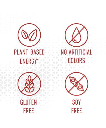 Energy Boosters: GummiShot Plant-Based Caffeine Gummies - 225mg per Pouch (3-Pack) - Buy Online on GoSupps.com