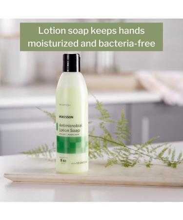 Buy McKesson Antimicrobial Lotion Soap with Aloe - Herbal Scent - 8 oz (48 Count) | Best International Shipping - Buy Online on GoSupps.com