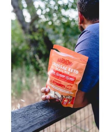 Buy Diamond of California Harmony Colossal Keto Trail Mix - Peanuts Edamame Himalayan Pink Salt Walnuts & Parmesan Cheese Crisps - 10 Oz - International Shipping Available - Buy Online on GoSupps.com