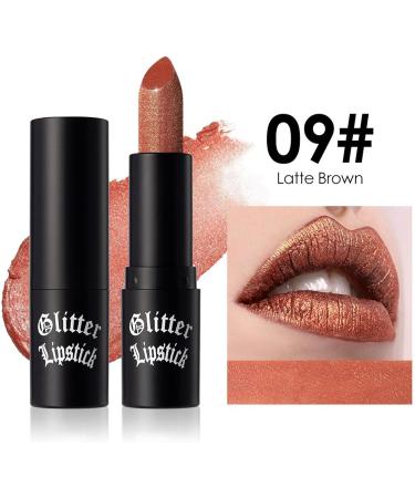  YRTUOP Glitter Lipstick for Women | Transfer-Resistant Lip Gloss | Water-Resistant Non-Slip Shimmering Lipstick for Women Everyday Makeup Parties - Buy Online on GoSupps.com