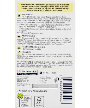 Buy Balea Q10 Anti-Folds Concentrate - Rejuvenate Your Skin | International Shipping Available - Buy Online on GoSupps.com