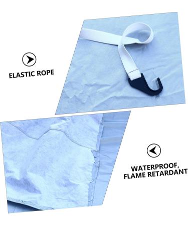 SUPVOX Auto Windshield Cover - Premium SUV Protection Against Snow & Ice | 380x180cm Silver Aluminum Vehicle Cover for Outdoor Use - Buy Online on GoSupps.com