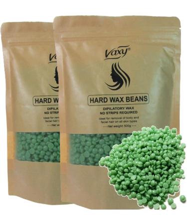 Wax Beans - Hard Wax Beans - Yellow Wax Beans- For Painless Wax for Bikini Arms Legs Armpit with 4 different Flavor- Honey In Blocks- Lavender- Lemon and Rose Beads by (Vaxy) (Aloe Beads 1kg) - Buy Online on GoSupps.com