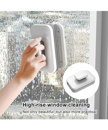 dijiusidy Double Side Window Glass Cleaning Tool Surface Brush Wiper Debris Water Stains Washing Wiping Tools for Home Living Room Type 1 1 count (Pack of 1) - Buy Online on GoSupps.com