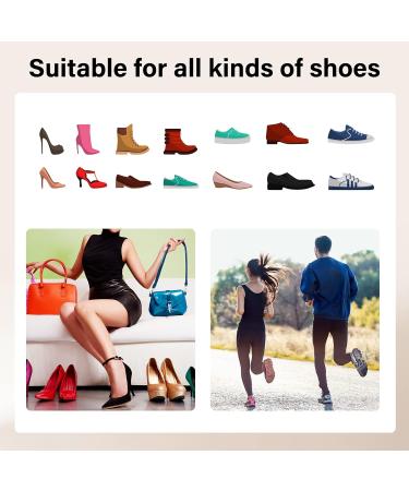 6 Pairs Invisible Cotton Toe Socks & Cushions for Metatarsalgia - Pain Relief Insoles for Men & Women - High Heel Pillows Shoe Inserts in Black Gray Skin Color - Buy Online on GoSupps.com