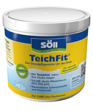 S ll 81792 Teichfit basic care products for the pond 500 g - all year round applicable water supply stabilizer for pond water in the garden pond fish pond koiteich swimming pond 500 g single - Buy Online on GoSupps.com