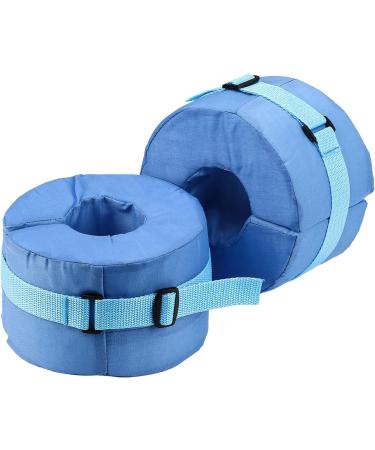 Toyoget Heel Protectors for Bed Sores - 2 Pcs Foot Elevation Pillows for Pressure Sores Relief - Ankle Cushion Support for Legs & Feet - Recovery Care Blue - Buy Online on GoSupps.com
