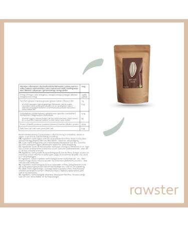 Buy Organic Raw Cocoa Powder 400g from Peru | 100% Natural Unsweetened Cacao | Rawster - Premium Quality - Buy Online on GoSupps.com