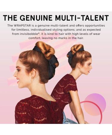 Invisibobble Wrapstar Hair Band Snake IT OFF | 2-in-1 Black Hair Tie for Girls & Women | No Knott Design from Munich - Buy Online on GoSupps.com