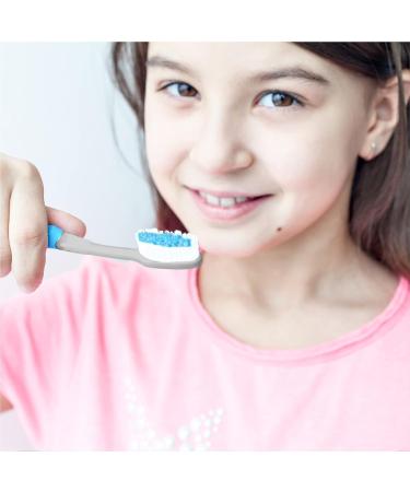 BioSwiss Pack of 4 Soft Bristle Toothbrushes with Rubber Grip | Tongue and Cheek Cleanser | Deep Cleaning for Teeth and Gums | Value Pack - Buy Online on GoSupps.com