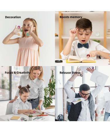 Steemjoey 12-Piece Massager Set - Anti-Stress Finger Massage Rings & Acupressure Tools for Wellness | Perfect for Young Adults - Buy Online on GoSupps.com